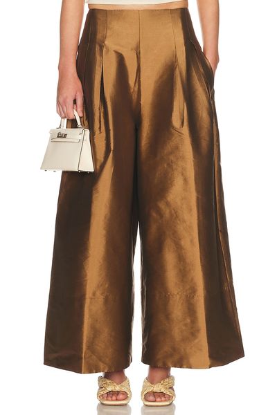 CHAN LUU CHAN LUU Techno Taffeta Ultra Wide Leg Trouser