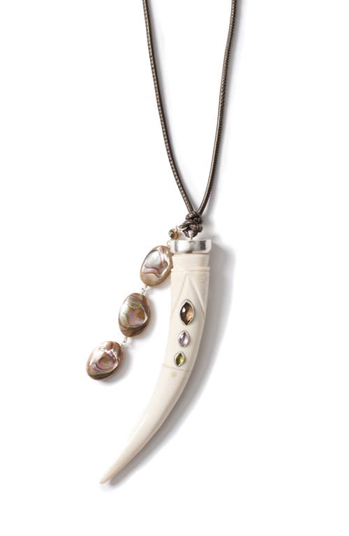 Chan Luu Chan Luu Tusk Pendant Necklace