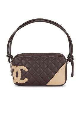 chanel Chanel Calfskin Cambon Pochette Shoulder Bag