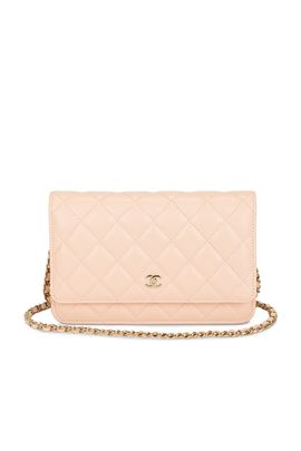 chanel Chanel Calfskin Classic Wallet On Chain