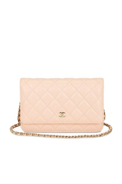chanel Chanel Calfskin Classic Wallet On Chain