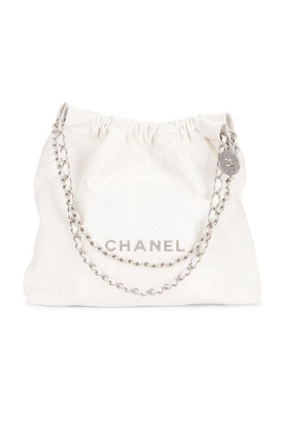 chanel Chanel Calfskin Medium 22 Hobo Bag