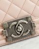 chanel Chanel Calfskin Medium Boy Bag - 6