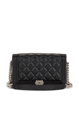 chanel Chanel Caviar Boy Wallet On Chain