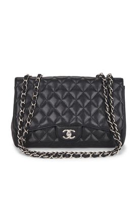 chanel Chanel Caviar Jumbo Classic Flap Bag