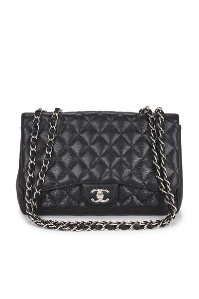 chanel Chanel Caviar Jumbo Classic Flap Bag