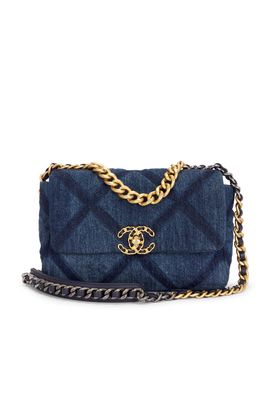 chanel Chanel Denim Medium 19 Flap Bag