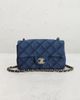 chanel Chanel Denim Printed Mini Rectangular Flap Bag - 2