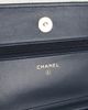 chanel Chanel Denim Printed Wallet On Chain - 5