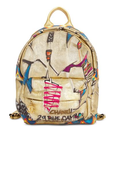 chanel Chanel Graffiti Street Spirit Backpack