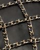 chanel Chanel Lambskin Chain Frame Shopping Tote Bag - 7