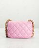 chanel Chanel Lambskin Mini Lacquered Chain Flap Bag - 3