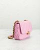 chanel Chanel Lambskin Mini Lacquered Chain Flap Bag - 4