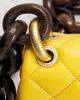 chanel Chanel Lambskin Paris-Dakar Wenge Wood Mini Square Flap Bag - 7