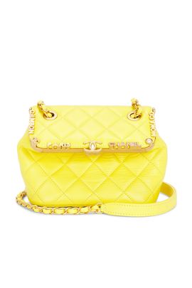 chanel Chanel Lambskin Paris Monaco Mini Crossbody Bag