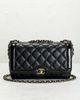 chanel Chanel Lambskin Patent Calfskin Small Hold The Line Flap Bag - 2