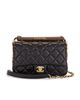 chanel Chanel Lambskin Small Wenge Wood Flap Bag - 1