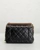 chanel Chanel Lambskin Small Wenge Wood Flap Bag - 3