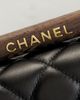 chanel Chanel Lambskin Small Wenge Wood Flap Bag - 7