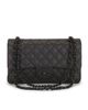 chanel Chanel Lambskin So Black Classic Double Flap Bag - 1