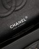 chanel Chanel Lambskin So Black Classic Double Flap Bag - 5