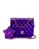 chanel Chanel Patent Mini Hollywood Boulevard Flap Bag - 1