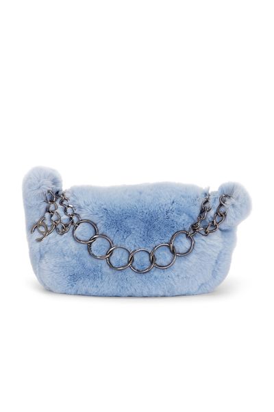 chanel Chanel Rabbit Fur Hobo Bag