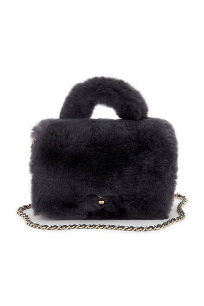 chanel Chanel Rabbit Fur Metiers D'Art Handbag