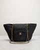 chanel Chanel Raffia Shopping Tote Bag - 2