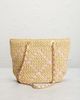 chanel Chanel Raffia Small Shopping Tote Bag - 3