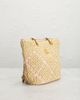 chanel Chanel Raffia Small Shopping Tote Bag - 4