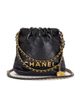 chanel Chanel Shiny Calfskin Mini 22 Hobo Bag - 1