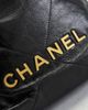 chanel Chanel Shiny Calfskin Mini 22 Hobo Bag - 7