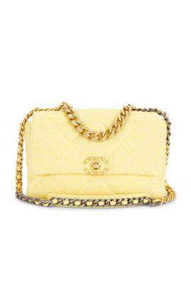 chanel Chanel Tweed Large 19 Flap Bag