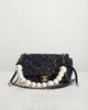 chanel Chanel Tweed Medium Pearl Handle Flap Bag - 2