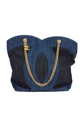 chanel Chanel Two Tone Shopping Tote Bag
