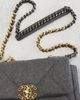 chanel Chanel Wool Medium 19 Flap Bag - 8