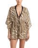 Change Of Scenery Change of Scenery Audrey Short Beach Drawstring Caftan Cover-Up - 1
