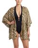 Change Of Scenery Change of Scenery Audrey Short Beach Drawstring Caftan Cover-Up - 6