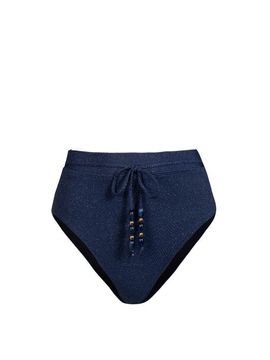 Change of Scenery Change of Scenery Belted Hi Waist Hi Leg Bikini Bottom