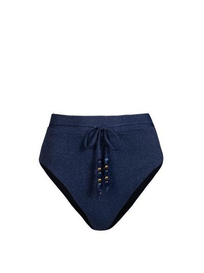 Change of Scenery Change of Scenery Belted Hi Waist Hi Leg Bikini Bottom