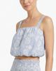 Change Of Scenery Change of Scenery Dani Eyelet Bubble Crop Top - 6