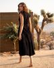 Change Of Scenery Change of Scenery Emily Cotton Cover-Up V-Neck Dress - 3