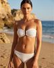 Change Of Scenery Change of Scenery Gina Bandeau Metallic Bikini Top - 5