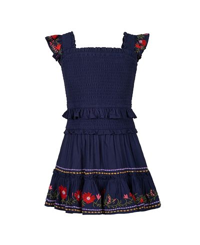Change Of Scenery Change of Scenery Girls' Embroidered Zoe Smocked Tiered Dress