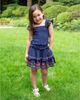 Change Of Scenery Change of Scenery Girls' Embroidered Zoe Smocked Tiered Dress - 2
