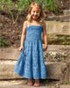 Change Of Scenery Change of Scenery Girls' Eyelet Lila Dress Tiered Smocked Dress - 3