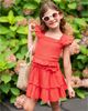 Change Of Scenery Change of Scenery Girls' Zoe Seersocker Tiered Dress - 2
