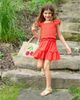 Change Of Scenery Change of Scenery Girls' Zoe Seersocker Tiered Dress - 3