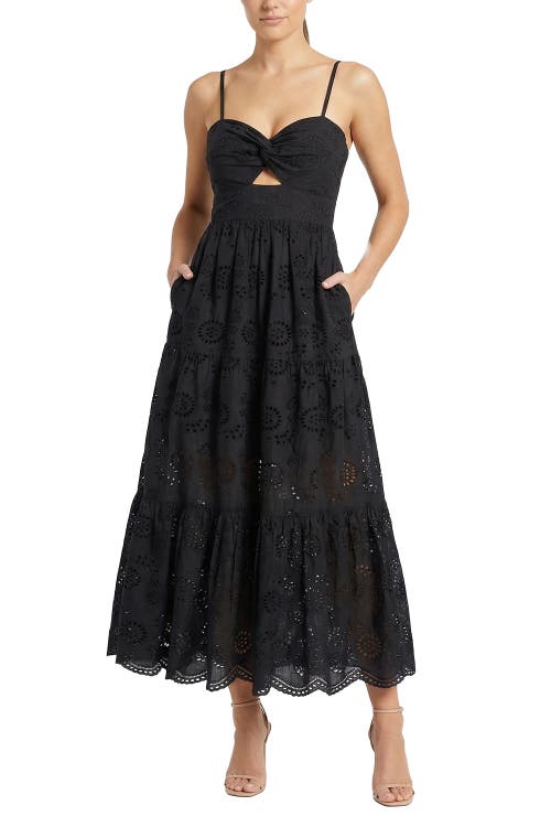 Change of Scenery Change of Scenery Jillian Embroidered Eyelet Tiered Maxi Dress